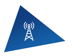 Cell tower maintenance and servicing icon